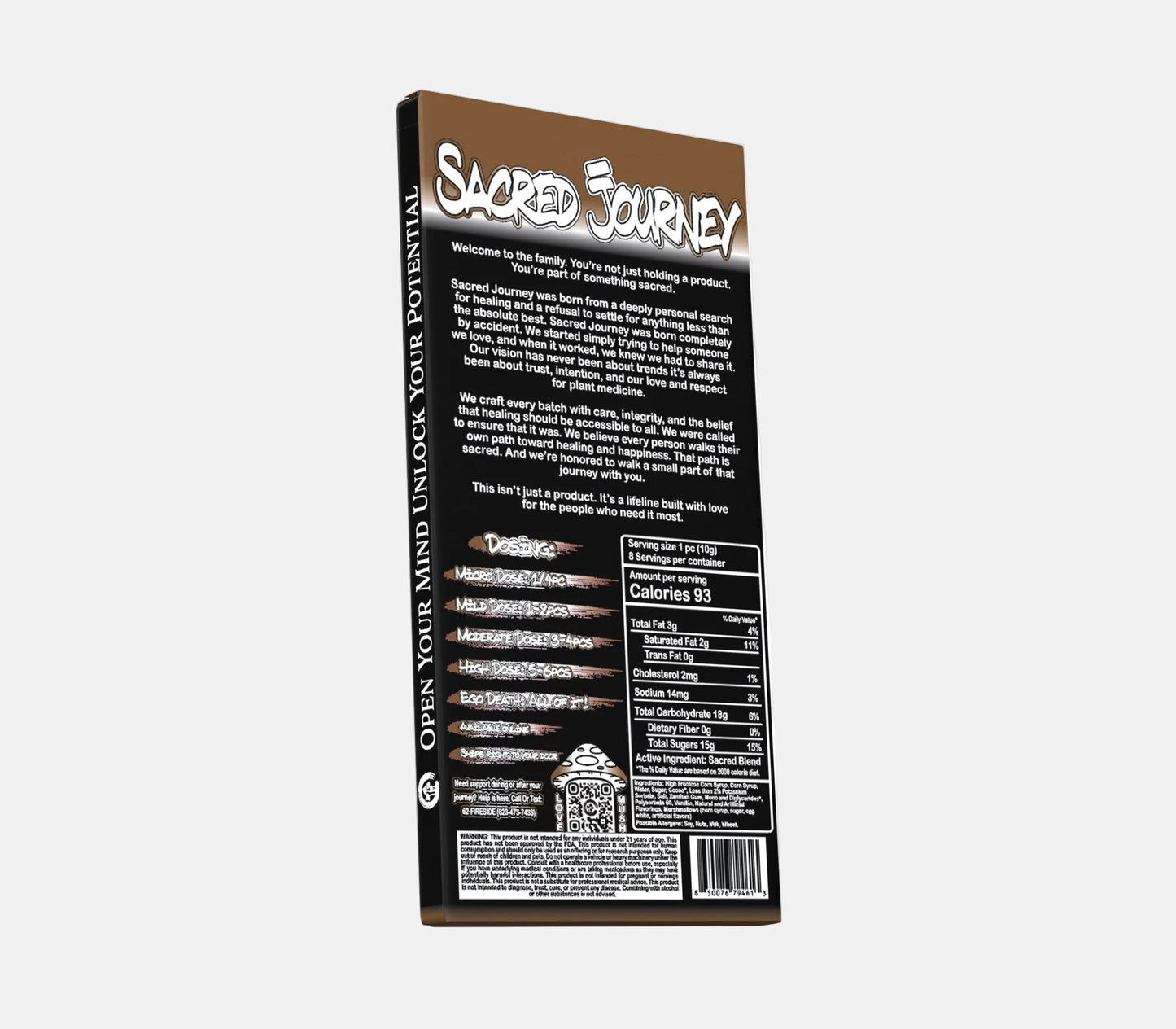 Belgian Milk Chocolate Bar – Smores (Box of 6) - Tree Spirit Wellness