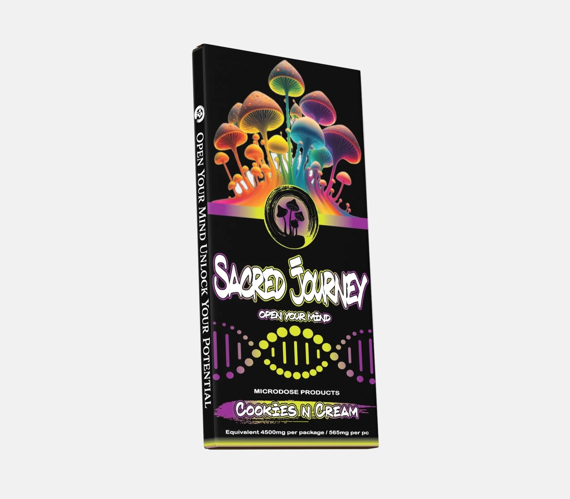 Chocolate Bar – Cookies & Cream (Box of 6) - Tree Spirit Wellness