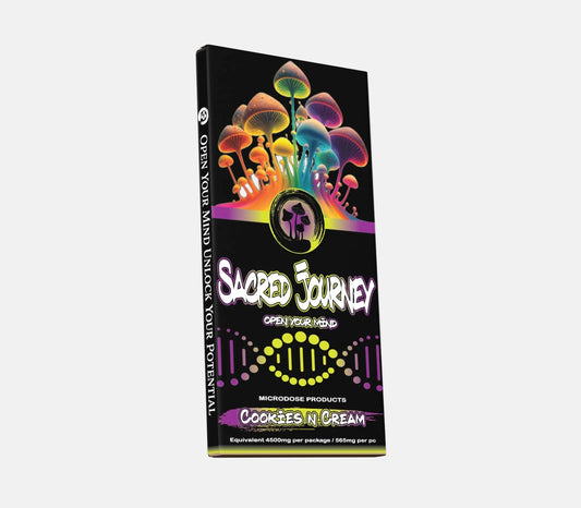 Chocolate Bar – Cookies & Cream (Box of 6) - Tree Spirit Wellness