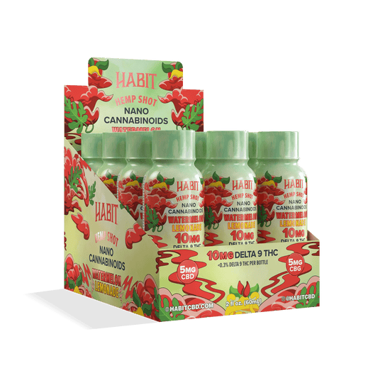 Delta 9 Hemp Shots – Watermelon Lemonade (Case of 12) - Tree Spirit Wellness