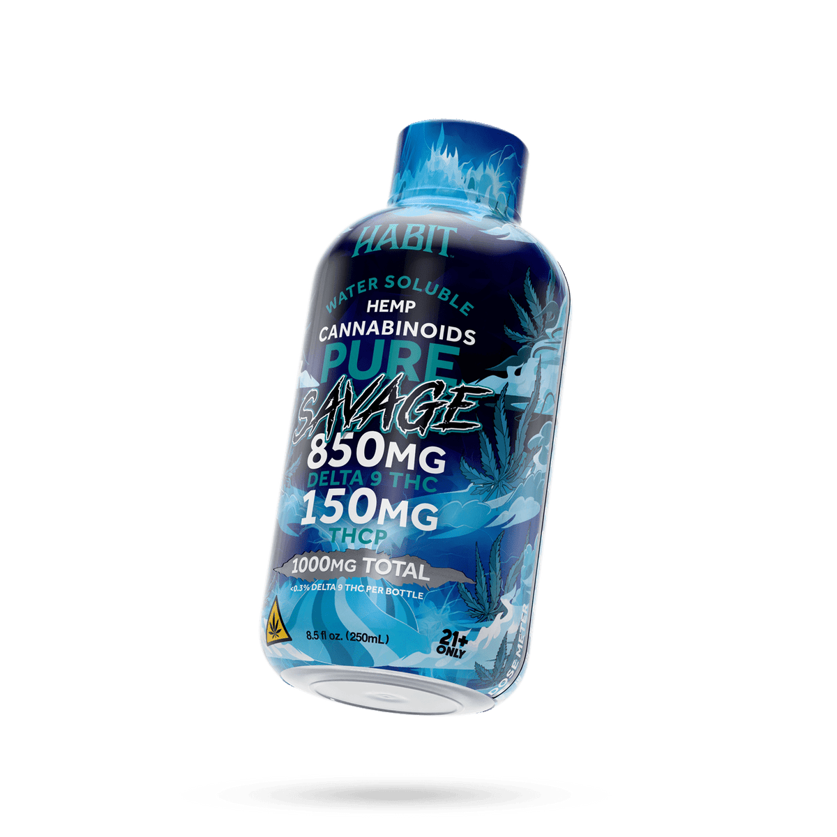 Delta 9 Hemp Syrup - Pure Savage 850mg - Box of 6 - Mystic Journey Path