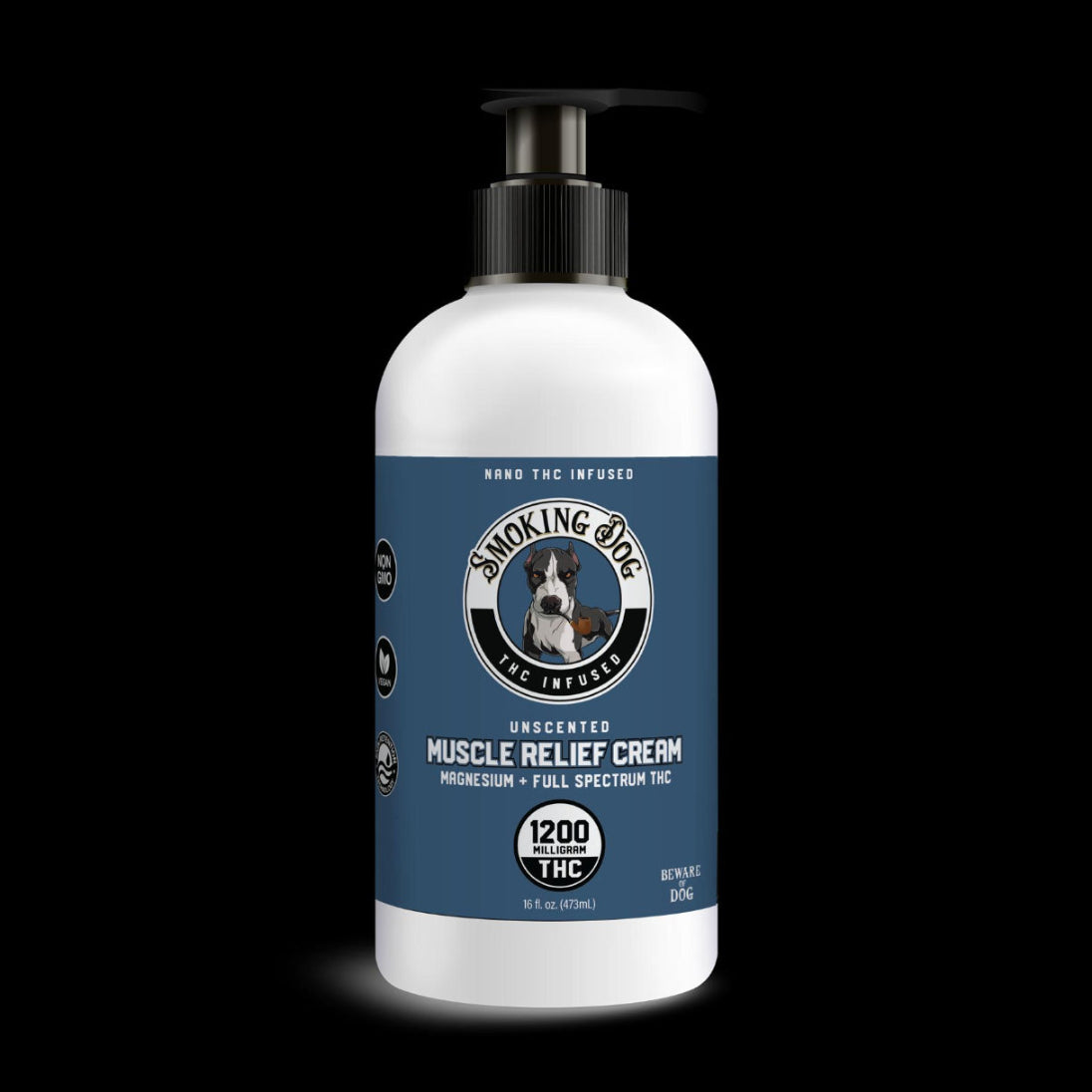 DELTA 9 THC + MAGNESIUM LOTION 16 OZ PUMP - Case of 12 - Tree Spirit Wellness