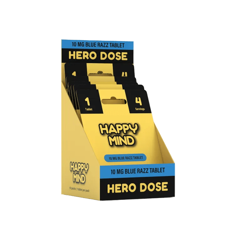 Happy Mind - Blue Razz Synaptic Surge - Box of 10 - Mystic Journey Path