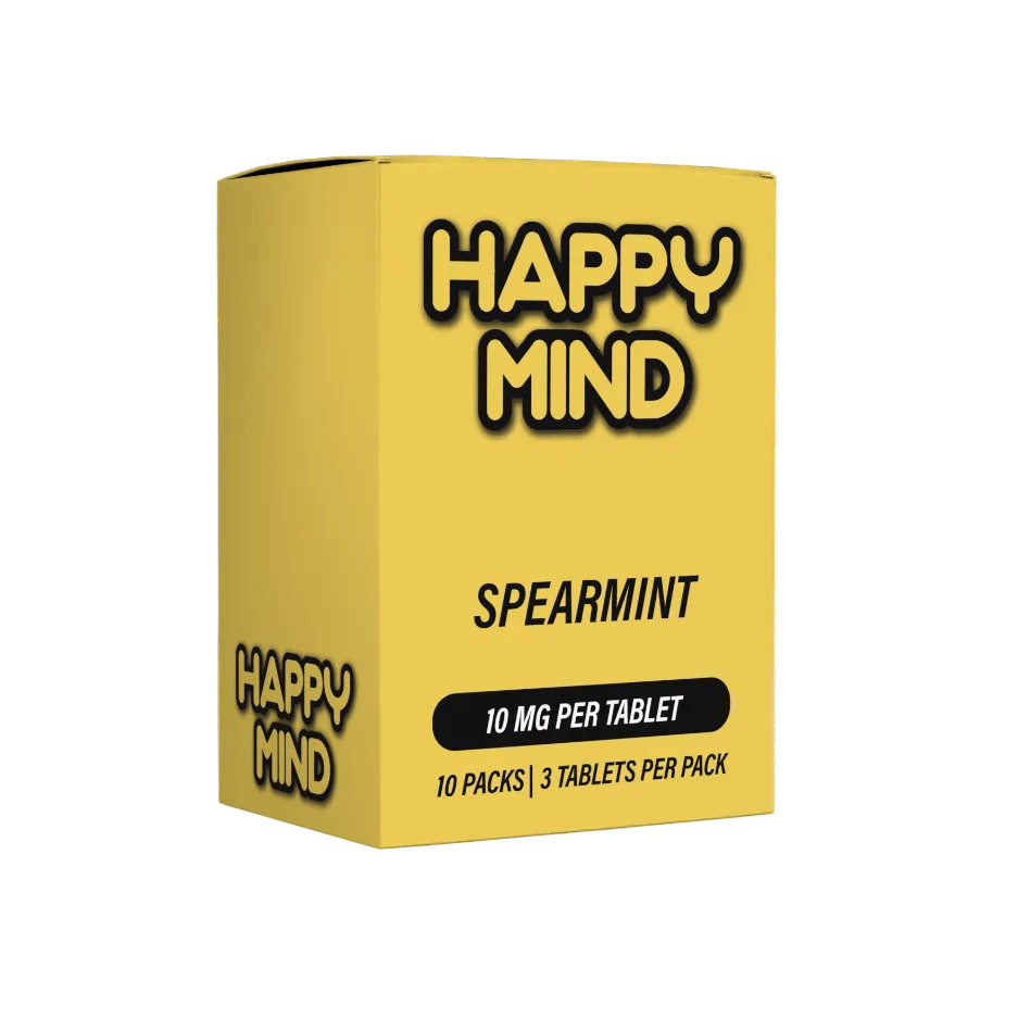 Happy Mind - Spearmint Synaptic Surge - Box of 10 - Mystic Journey Path