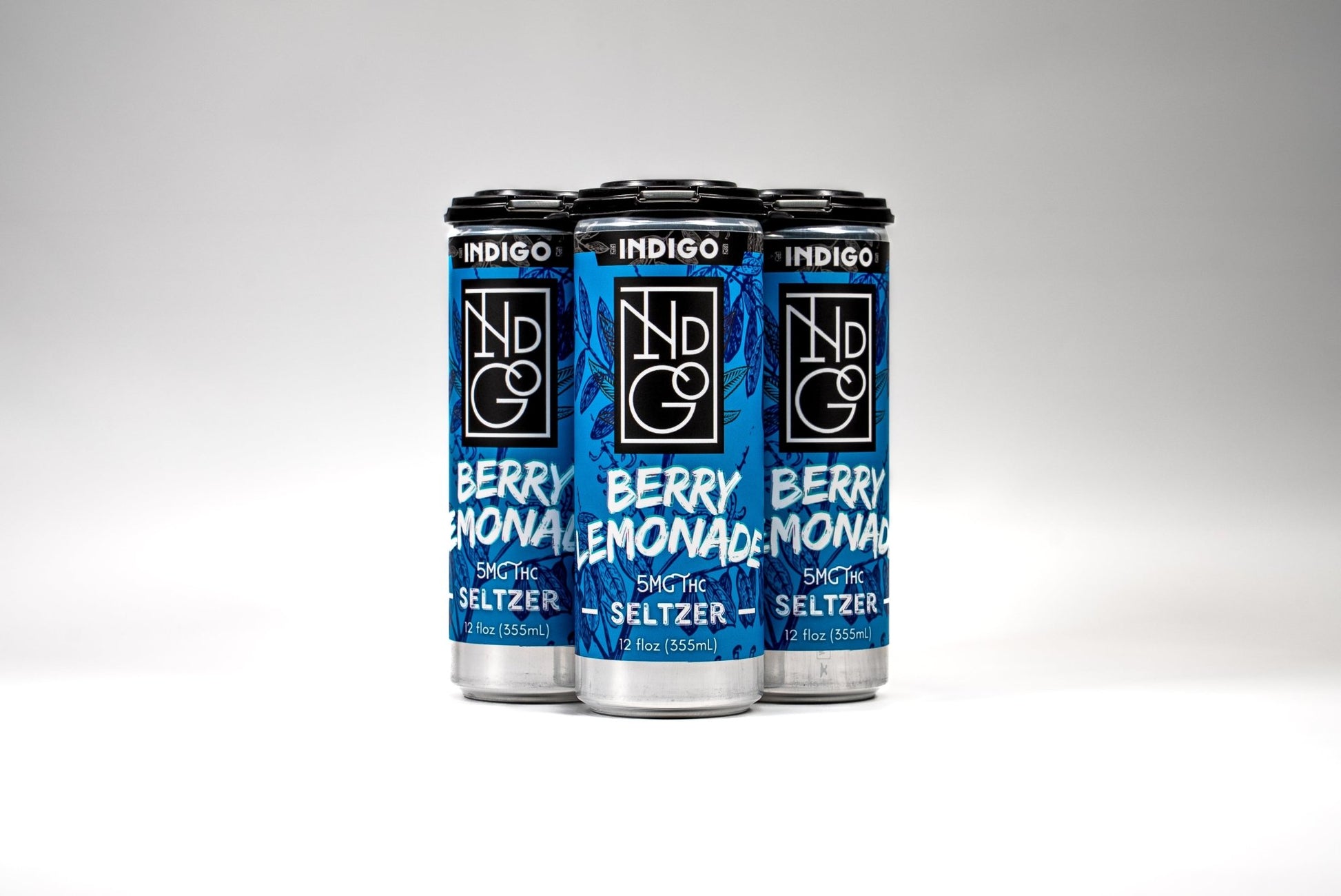 Indigo Seltzer Berry Lemonade 5mg - Case of 24 - Tree Spirit Wellness