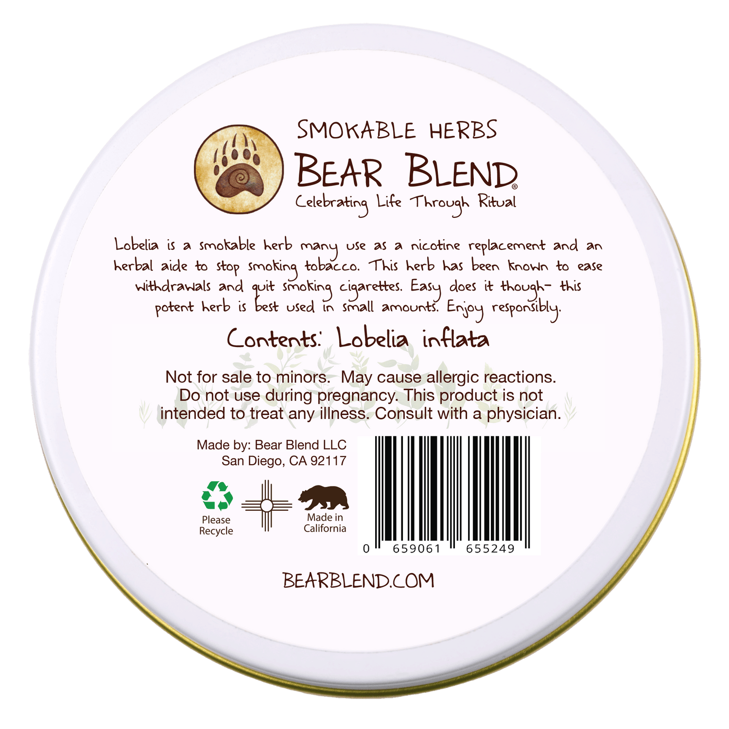 Lobelia - Smokable Herbs - Mystic Journey Path