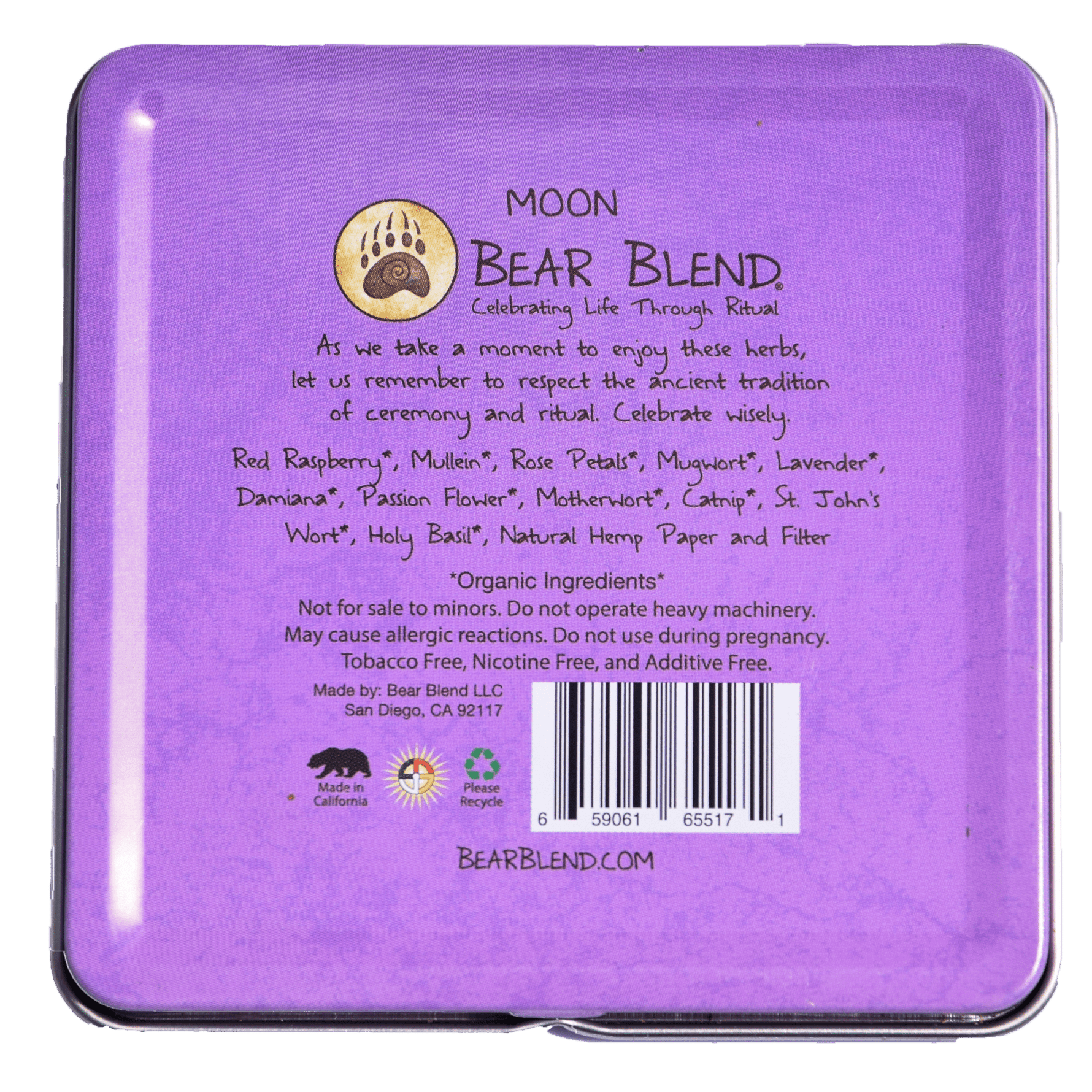 Moon Herbal Cigarettes - Mystic Journey Path
