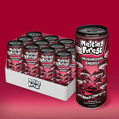 Melting forest - Mushroom Energy Sparkling Water - Tree Spirit Wellness