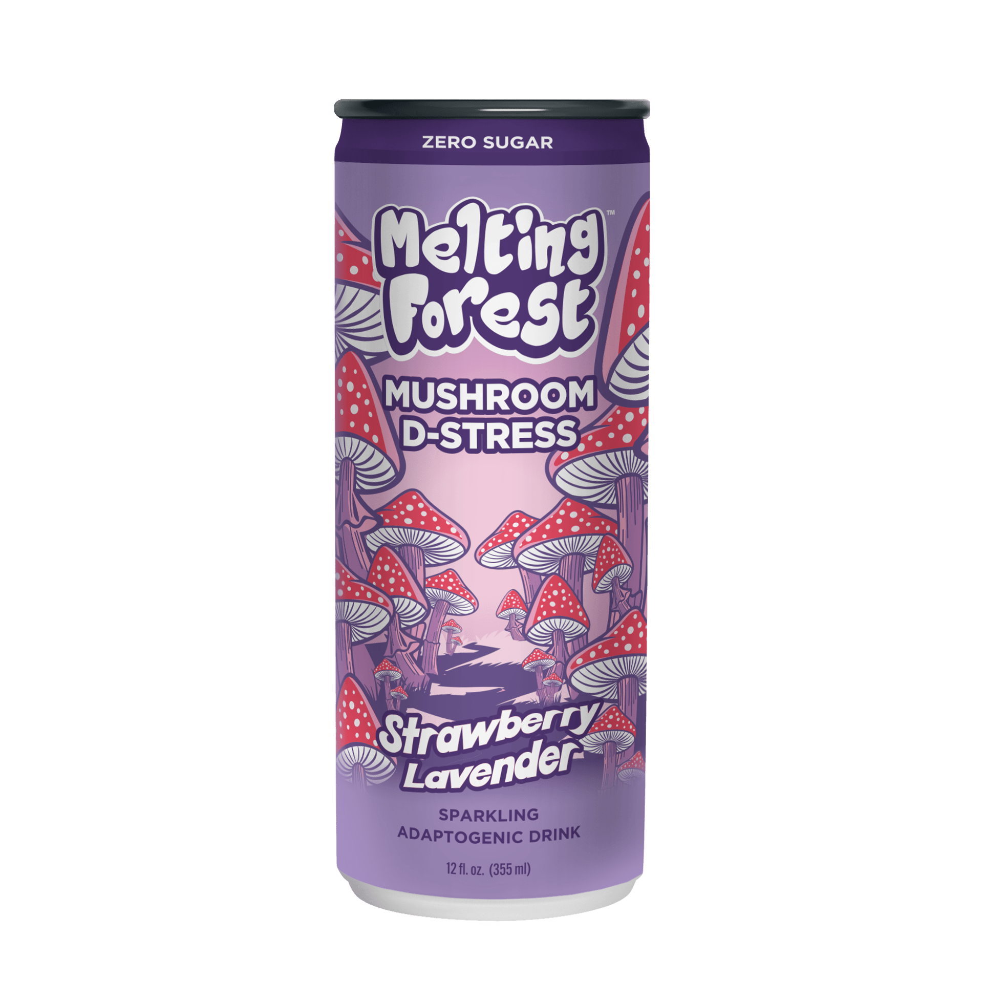 Melting forest - Mushroom D-Stress Sparkling Water (Zero Caffeine) - Tree Spirit Wellness