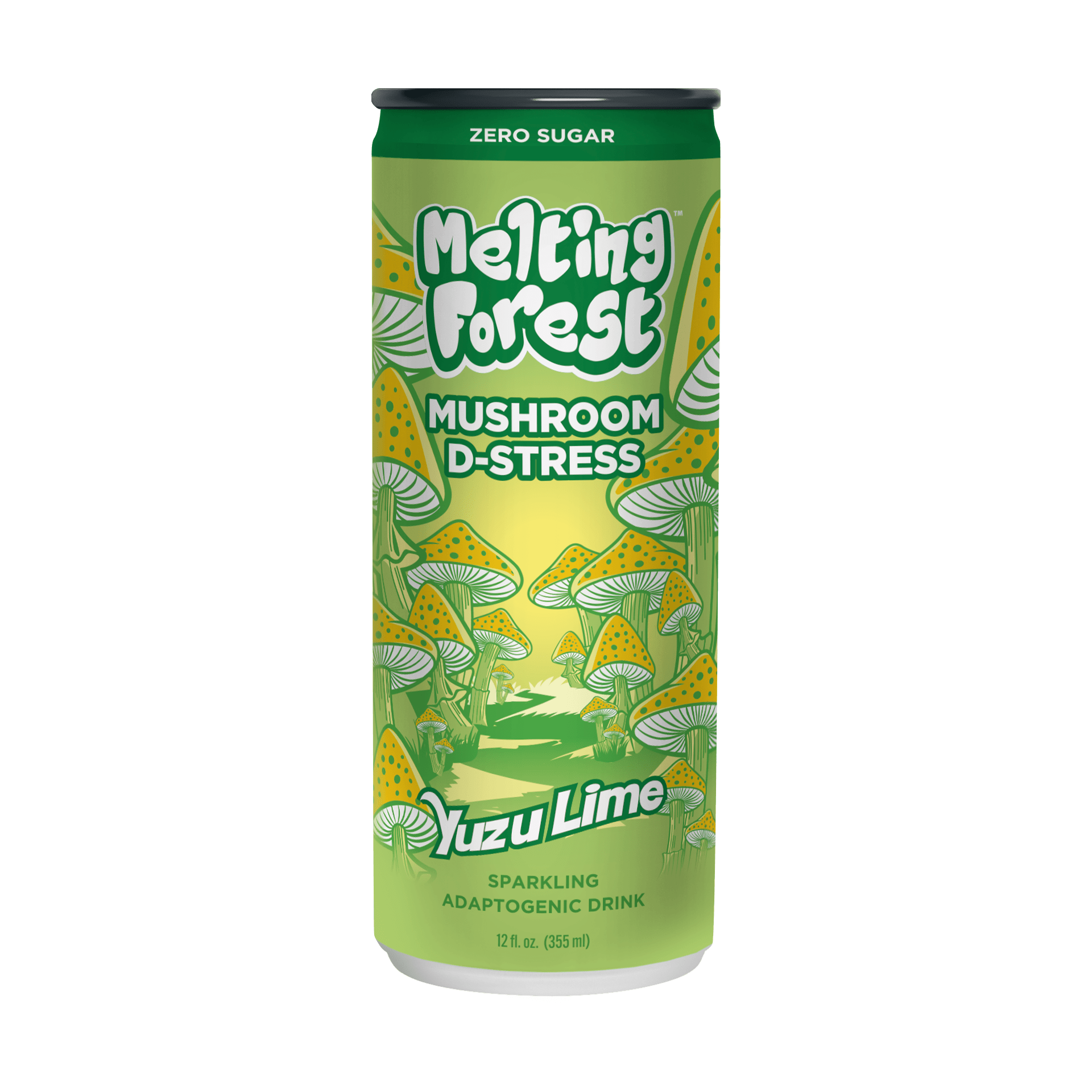 Melting forest - Mushroom D-Stress Sparkling Water (Zero Caffeine) - Tree Spirit Wellness