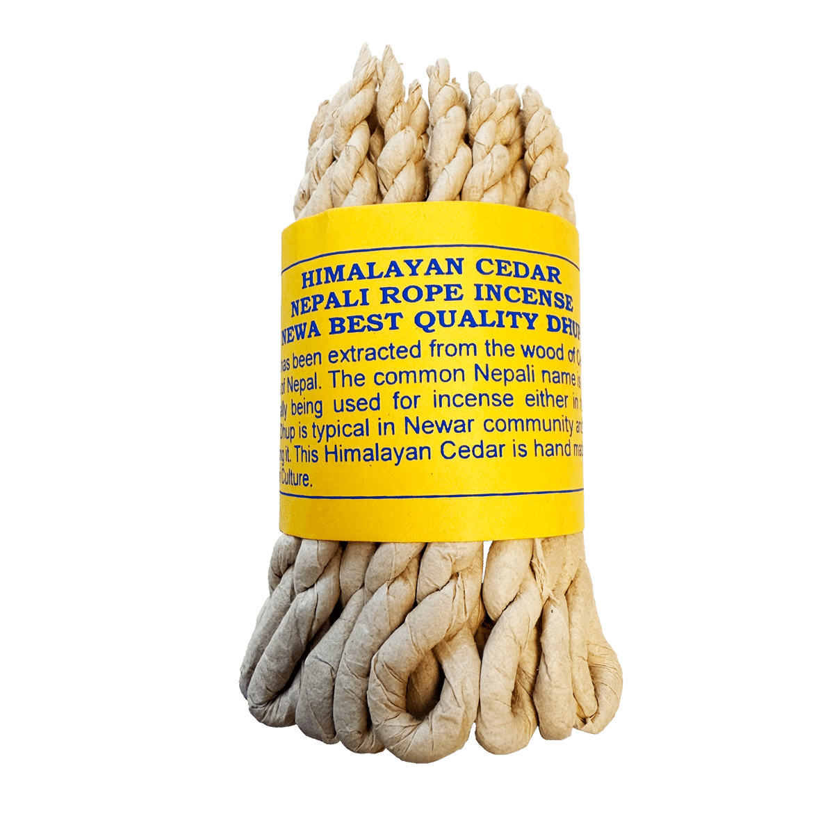 Nepali Himalayan Cedar Rope Incense - Mystic Journey Path