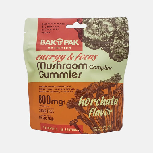 NEW! Mushroom Energy & Focus Gummies~Horchata - Tree Spirit Wellness