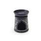 Oil Diffuser - Blue Soapstone Oil Burner Blue Rose 4.5" - Tree Spirit Wellness