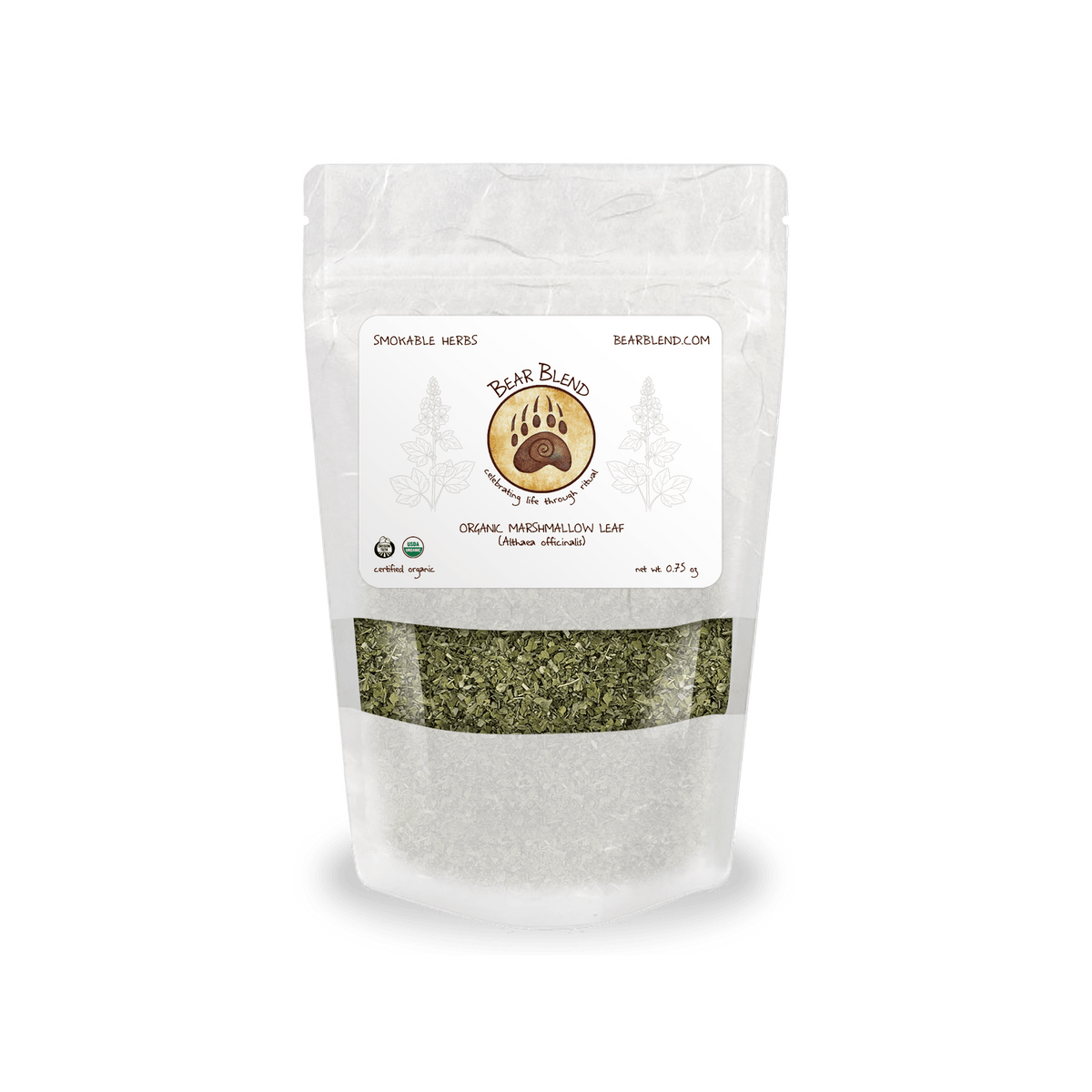 Organic Marshmallow - Smokable Herbs - Mystic Journey Path