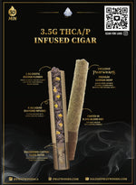 Phatwoods THCP Pre - Rolled Blunt 3.5g Hybrid - 20pk - Mystic Journey Path
