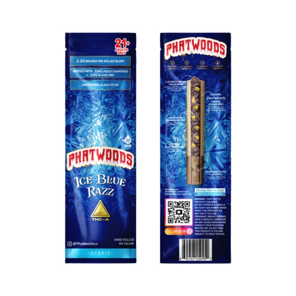 Phatwoods THCP Pre - Rolled Blunt 3.5g Hybrid - 20pk - Tree Spirit Wellness
