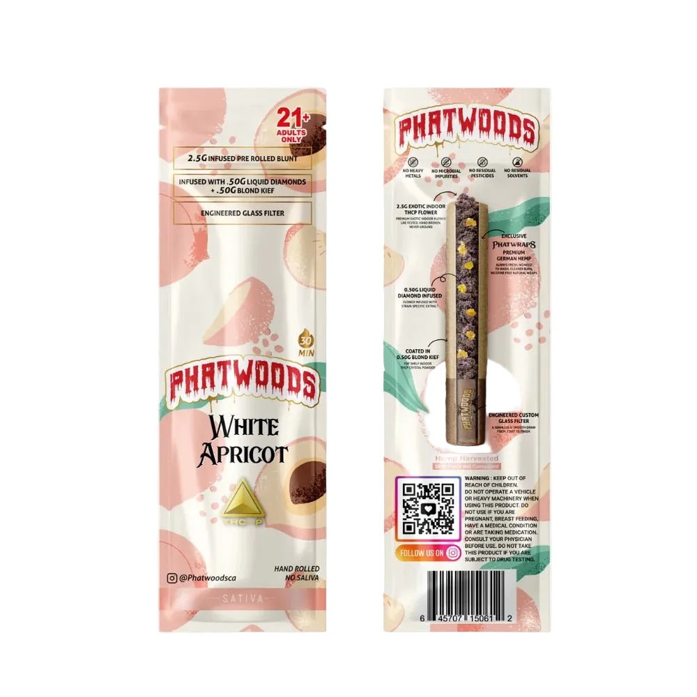 Phatwoods THCA Pre - Rolled Blunt 3.5g Sativa - 20pk - Mystic Journey Path
