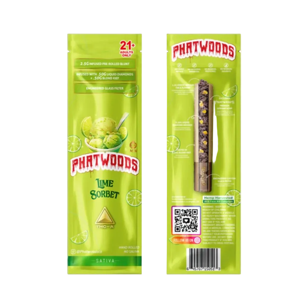 Phatwoods THCA Pre - Rolled Blunt 3.5g Sativa - 20pk - Mystic Journey Path
