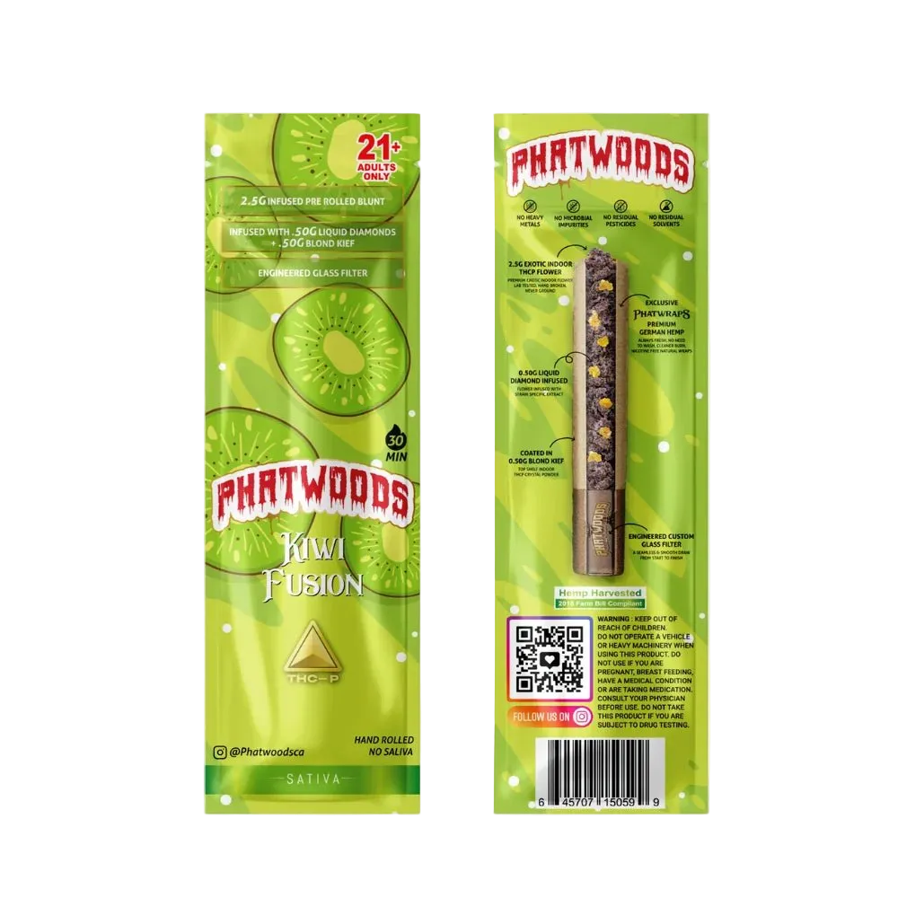 Phatwoods THCA Pre - Rolled Blunt 3.5g Sativa - 20pk - Mystic Journey Path
