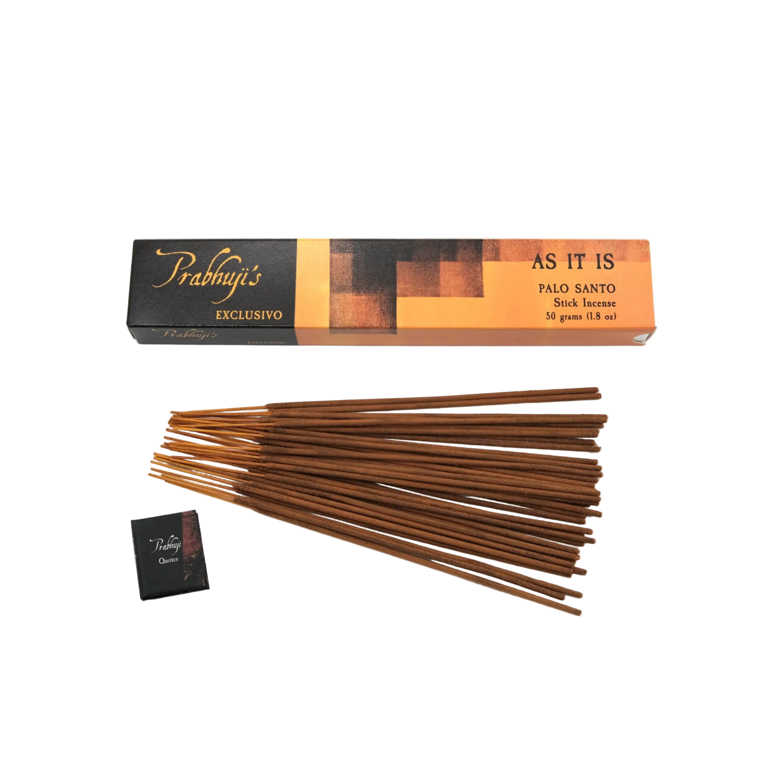 Prabhuji Incense Sticks Prabhuji's Exclusivo - As It Is - Palo Santo - 50g pack - Mystic Journey Path
