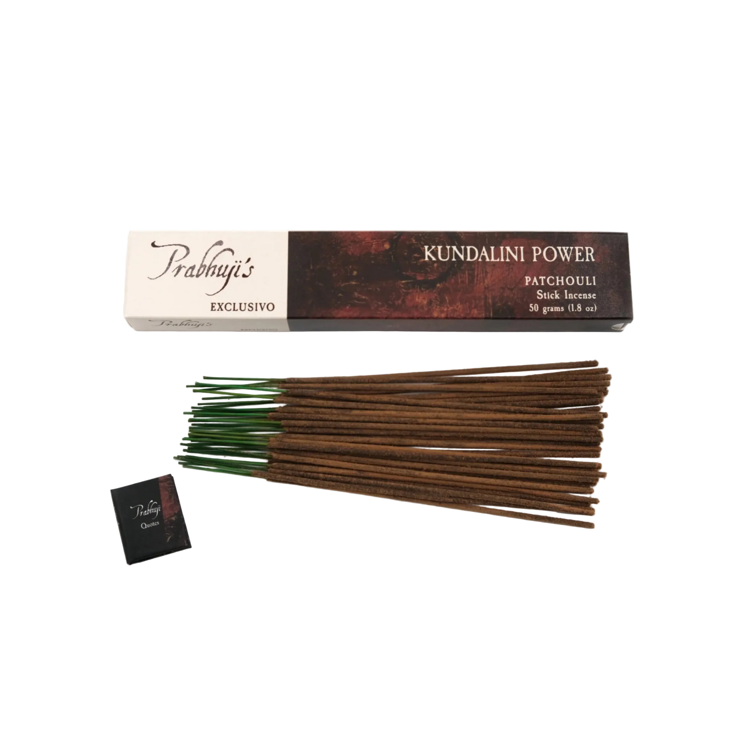 Prabhuji Incense Sticks Prabhuji's Exclusivo - Kundalini Power - Patchouli - 50g pack - Mystic Journey Path