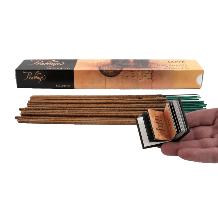 Prabhuji Incense Sticks Prabhuji's Exclusivo - Love - Nag Champa - 50g pack - Mystic Journey Path