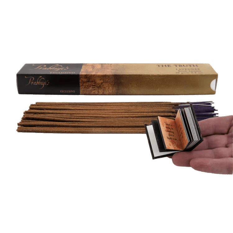 Prabhuji Incense Sticks Prabhuji's Exclusivo - The Truth - Lavender - 50g pack - Mystic Journey Path