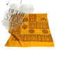Prabhuji Meditation Yoga Prayer Shawl - Mantra Om - Yellow Large - Tree Spirit Wellness