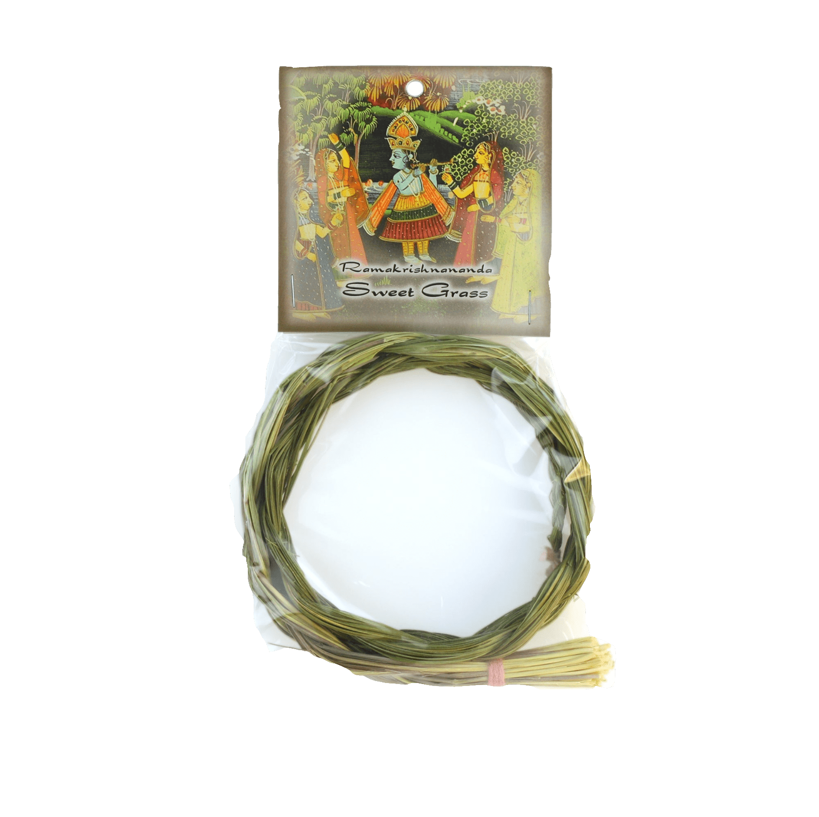 Prabhuji Smudging Herbs - Sweet Grass Braid - Mystic Journey Path
