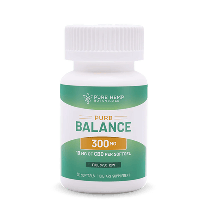 Pure Balance Softgels Full Spectrum CBD 30ct - Tree Spirit Wellness