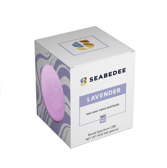 Seabedee Bath Bomb 100mg Cannabinoids - Tree Spirit Wellness