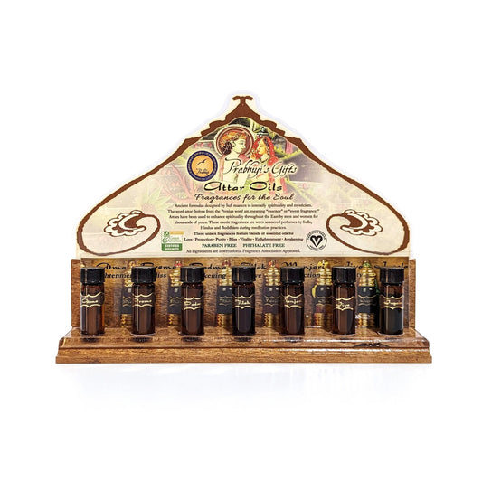 Stand for attar testers set - Tree Spirit Wellness