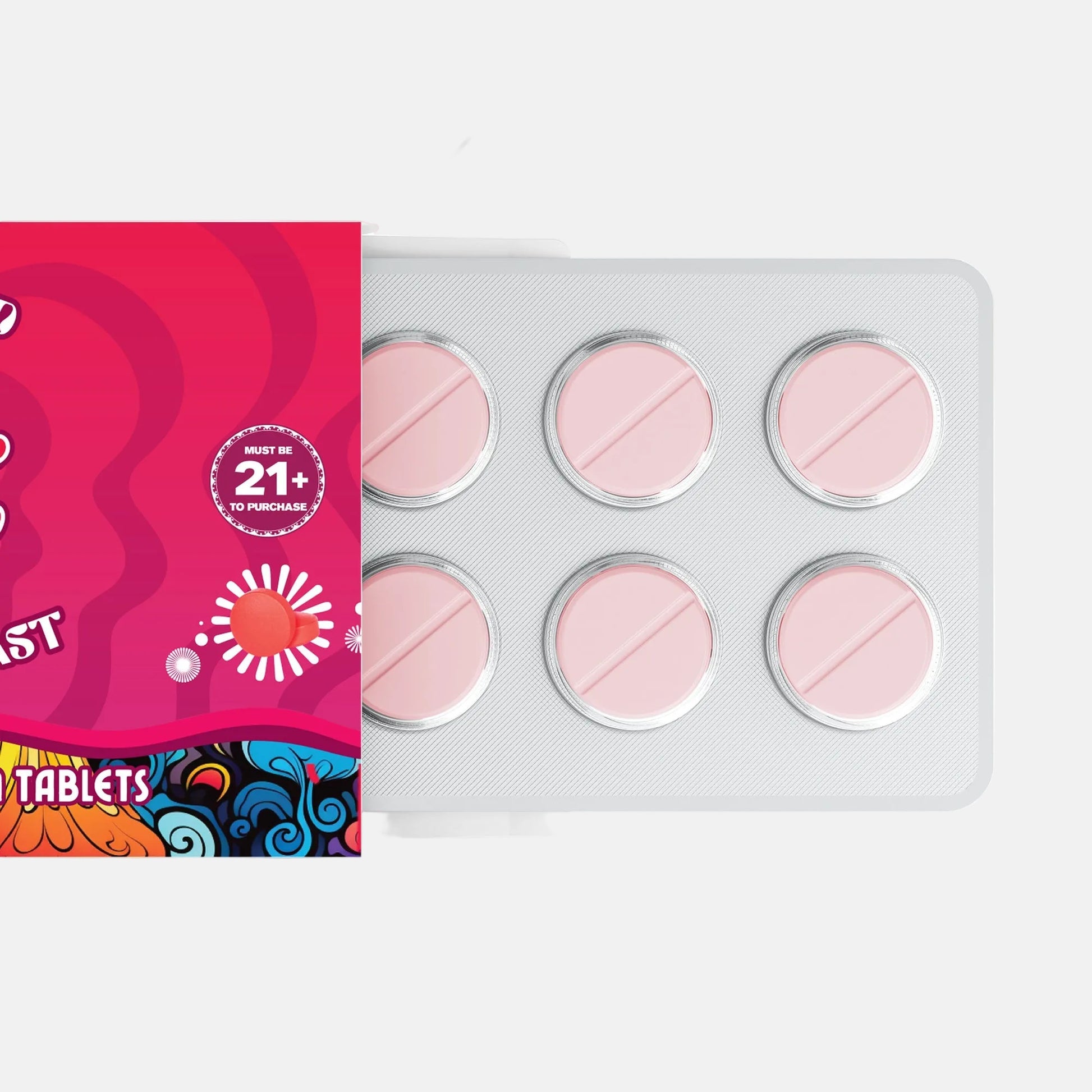 Strawberry Mushroom Tablets - Case of 10 - Tree Spirit Wellness