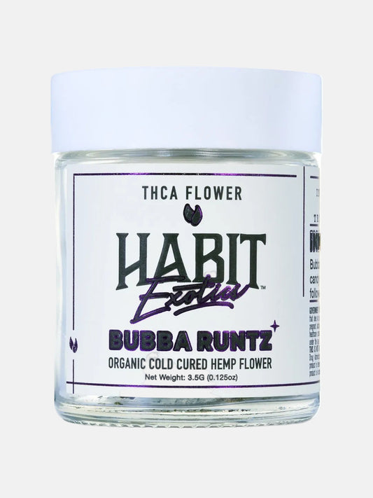 THCA Exotics Flower Bubba Runtz 3.5gr (Indica) - Tree Spirit Wellness