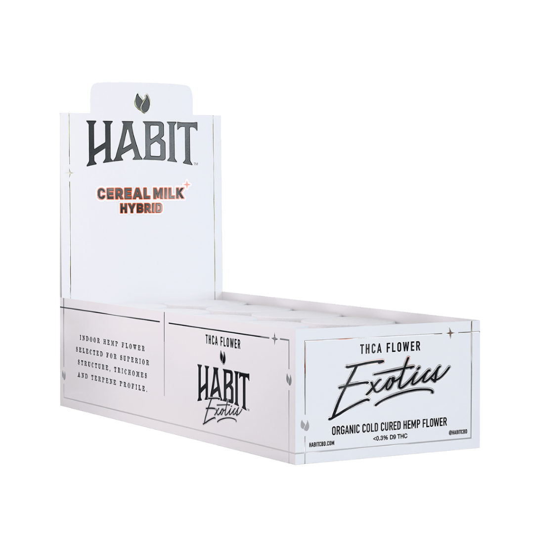 THCA Exotics Flower Cereal Milk 3.5gr (Hybrid) - 10 Pack - Tree Spirit Wellness