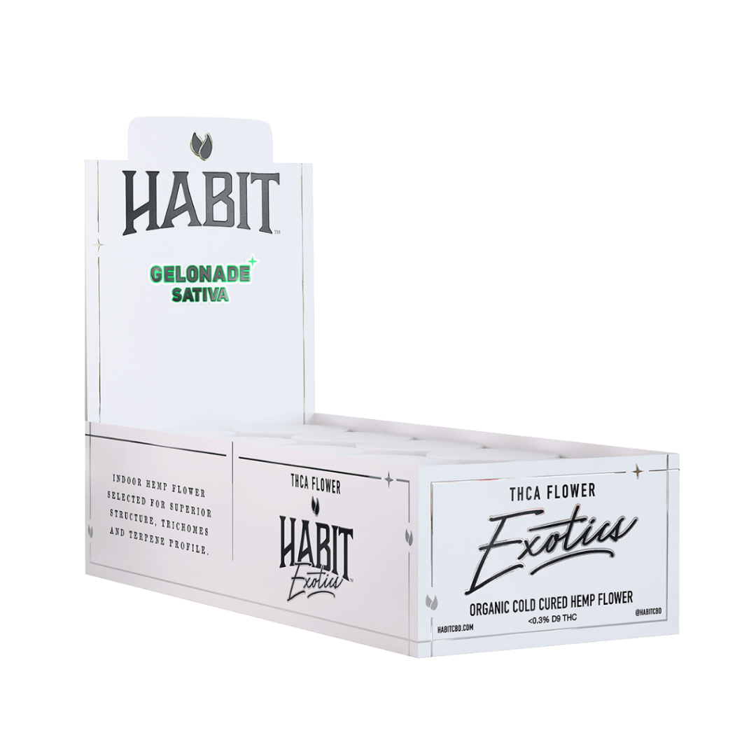 THCA Exotics Flower Gelonade 3.5gr (Sativa) - 10 Pack - Tree Spirit Wellness