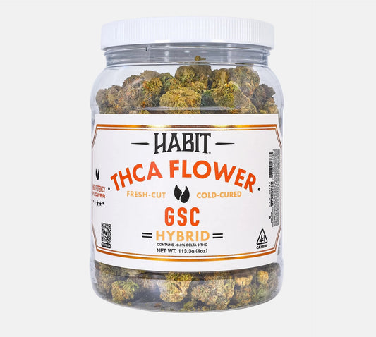 THCA Flower Jar GSC 4oz (Hybrid) - Tree Spirit Wellness