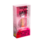 THCA Live Rosin 510 Cartridge - Strawberry Cough 1g (Sativa) - 10 Pack - Mystic Journey Path