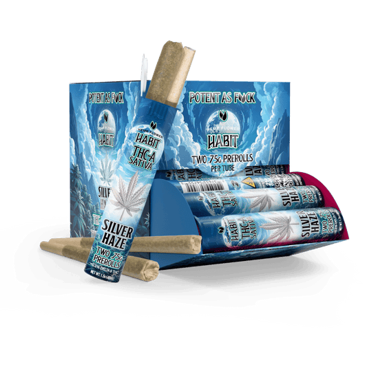 THCA.75g PRE - Rolls 2Pk Silver Haze (Sativa) Case of 20 - Tree Spirit Wellness