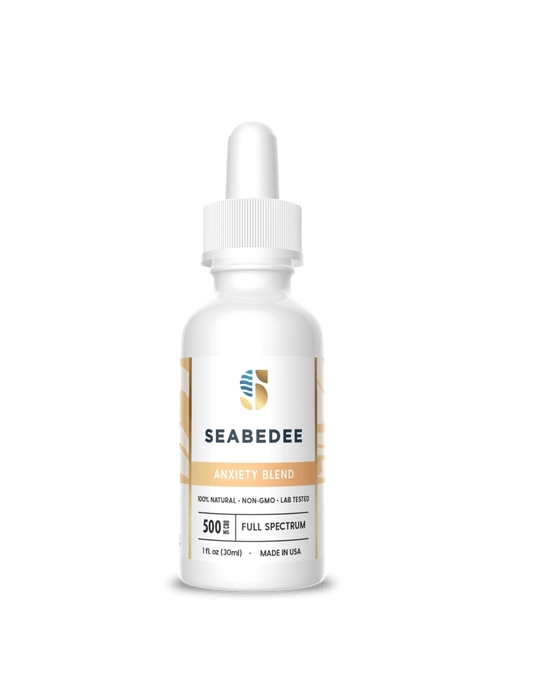 Tincture Oil 500mg Cannabinoids - Anxiety Blend - Tree Spirit Wellness