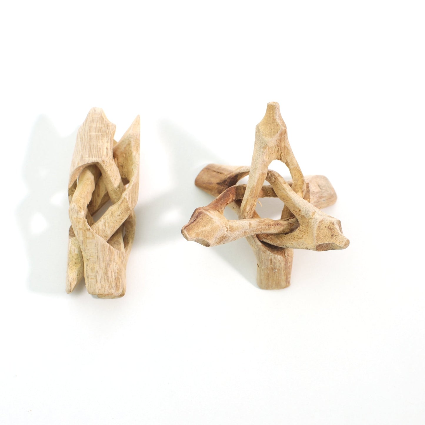 Tripod 4" Natural Rosewood (fits Abalone shells 3 - 5") - Tree Spirit Wellness