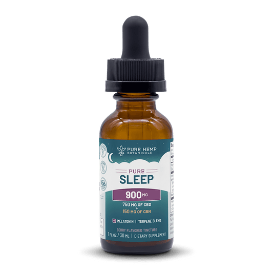 900mg Pure Sleep CBD + CBN Tincture - Tree Spirit Wellness