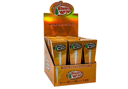 Medium Thin Paper Cones (3 per pack king size) - Tree Spirit Wellness