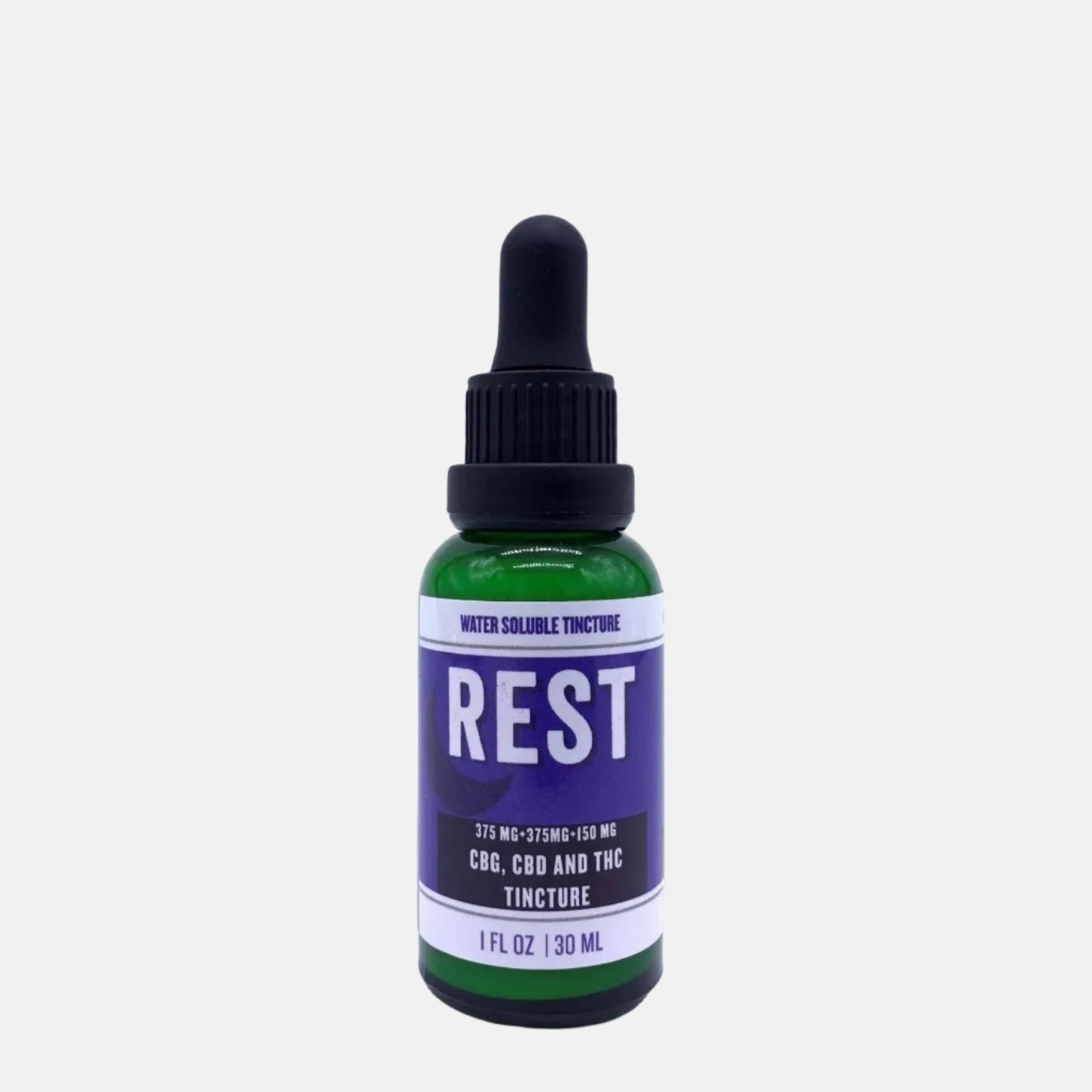 Rest Water Soluble CBG+CBD+THC 900mg, 1oz - Tree Spirit Wellness