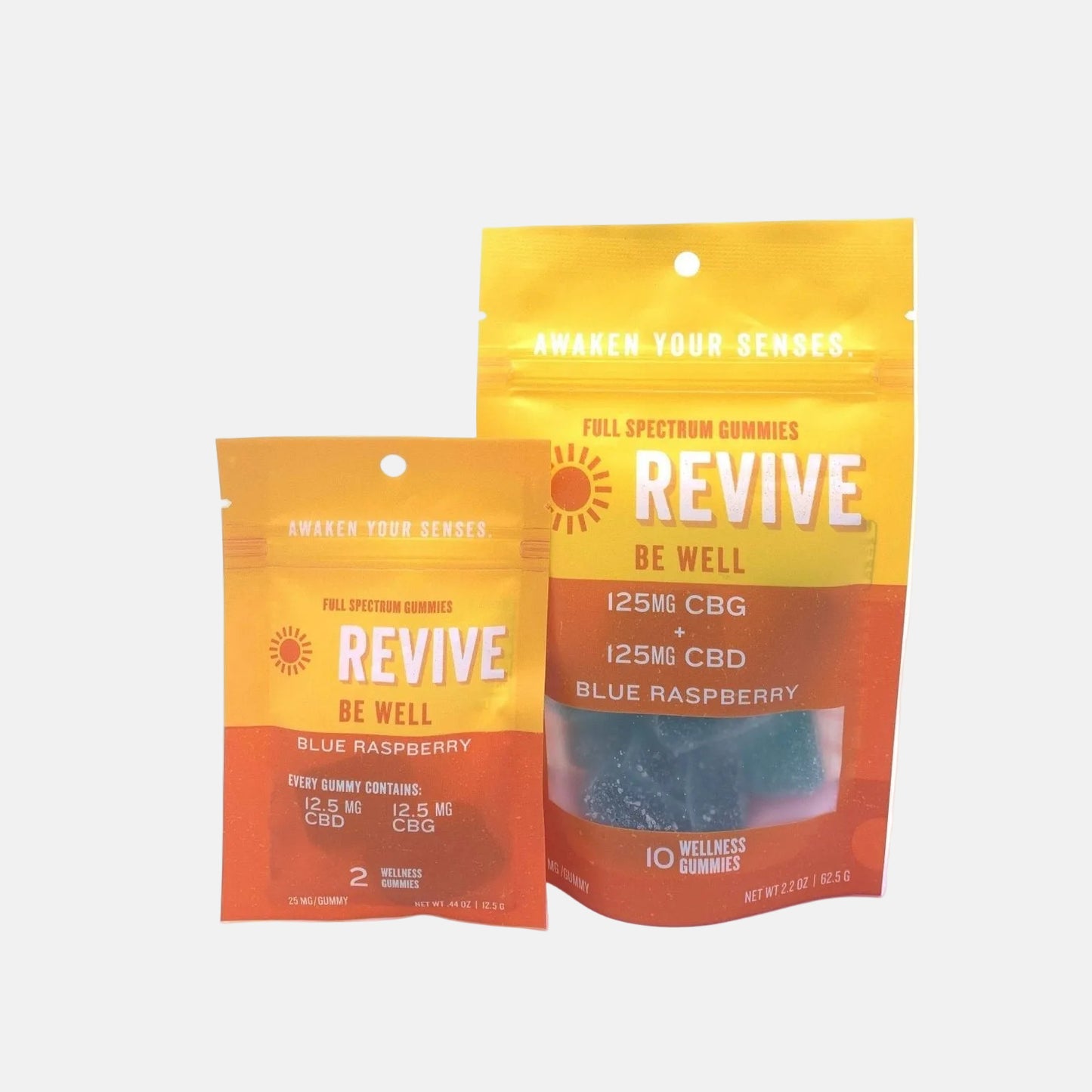 Revive Gummies CBD+CBG 25mg/Gummy - Tree Spirit Wellness