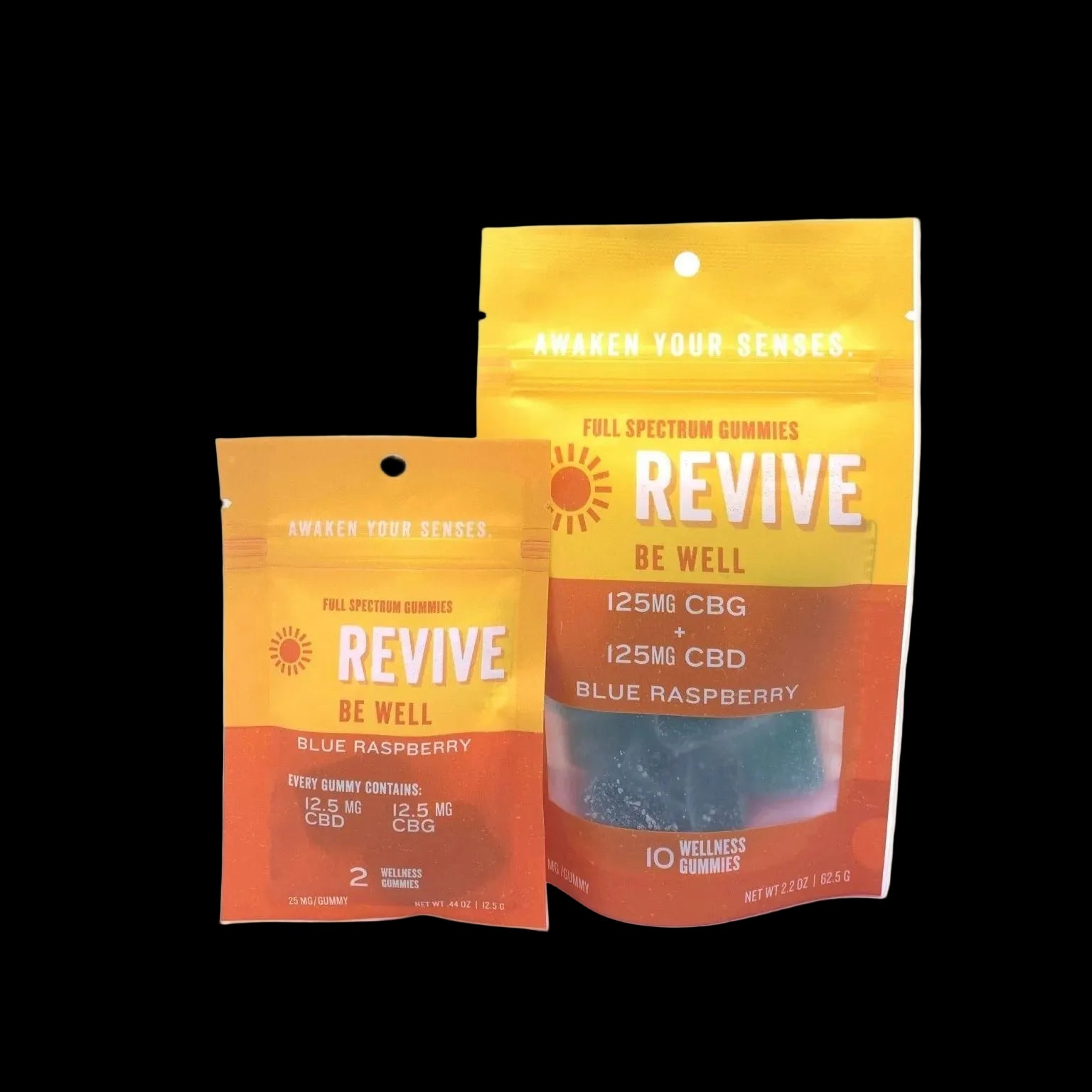Revive Gummies CBD+CBG 25mg/Gummy - Tree Spirit Wellness